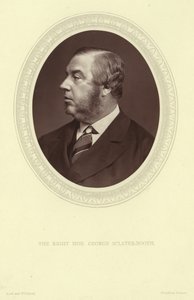 Portret van George Sclater-Booth, Baron Basing door Lock and Whitfield